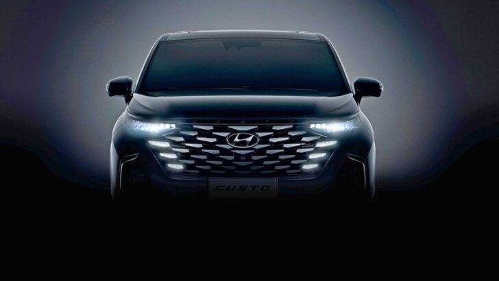 Появились официальные изображения салона нового минивэна Hyundai Custo для рынка Китая