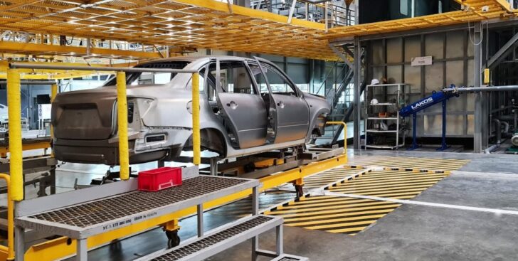 Раскрыт объем производства автомобилей LADA на бывшем заводе Nissan