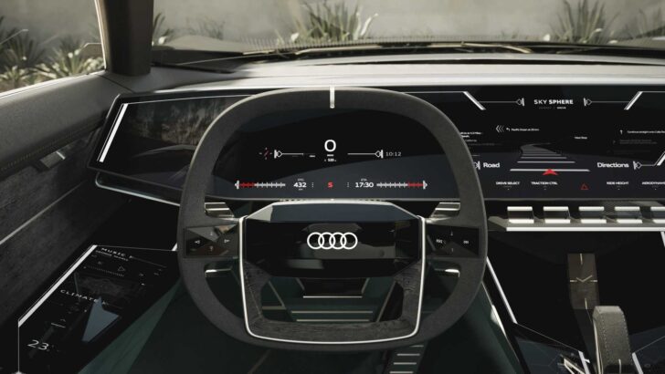 Интерьер Audi Skysphere