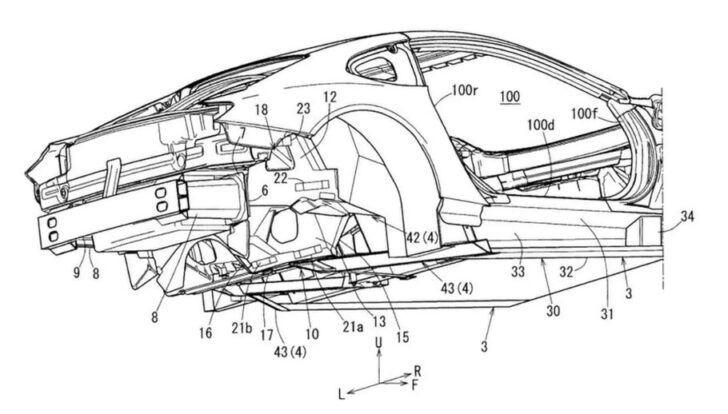 Компания Mazda запатентовала новый двухдверный спорткар в стиле RX-9