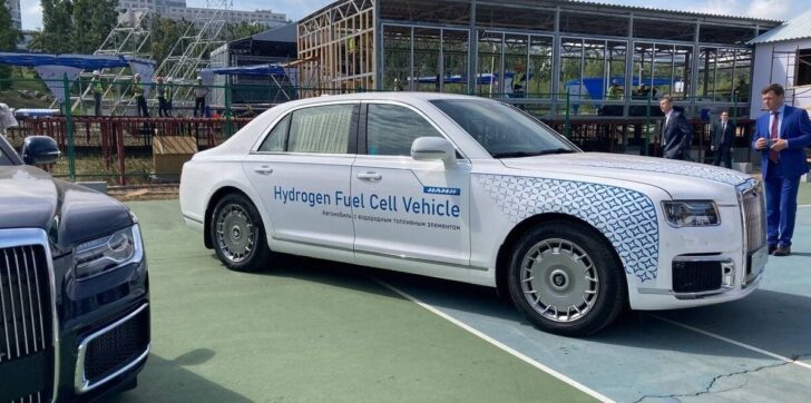 Российский премиальный автомобиль Aurus на водородном топливе дебютирует на ВЭФ-2021