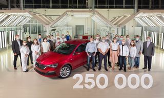 Юбилейный Skoda Rapid