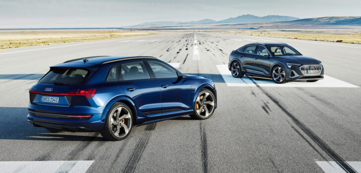 Audi начала продажи в России «заряженных» электрокаров Audi e-tron S и e-tron S Sportback