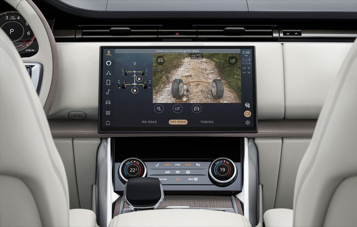 Интерьер Land Rover Range Rover
