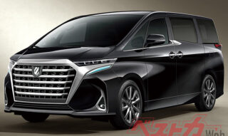 Рендер нового Toyota Alphard