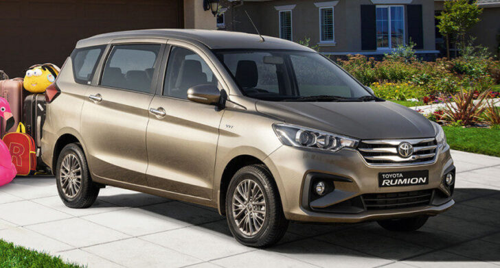 Компания Toyota представила в ЮАР новый компактвэн Toyota Rumion