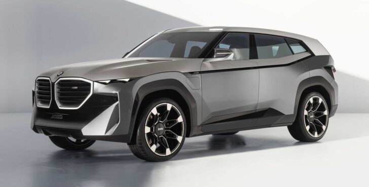 Компания BMW представила новый концептуальный кроссовер BMW Concept XM