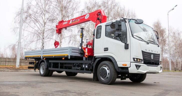 Автозавод КАМАЗ показал тяжелую версию среднетоннажного грузовика «Компас»