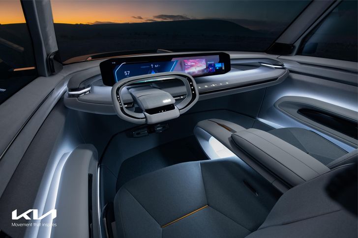 Интерьер KIA Concept EV9