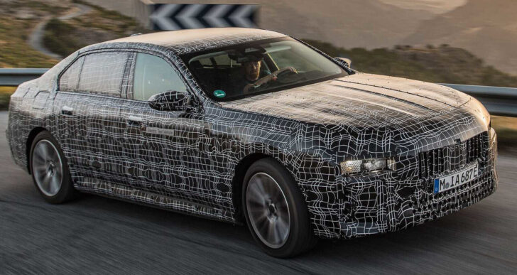 Автокомпания BMW вступила в финальную фазу разработки нового электрического седана BMW i7