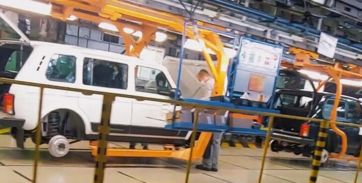 Производство внедорожников LADA Niva Legend возобновится до 15 июля 2022 года