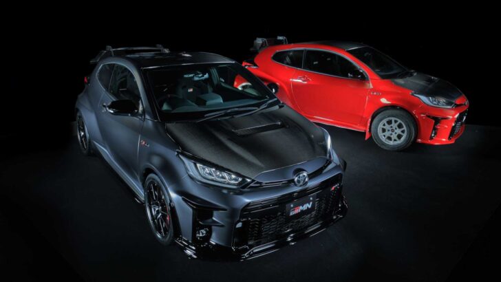 Компания Toyota представила в Токио новый спортивный хэтчбек Toyota GRMN Yaris