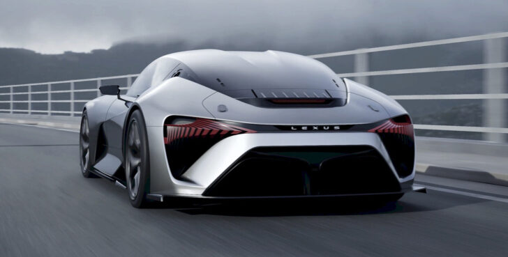 Электрический суперкар Lexus. Фото Lexus