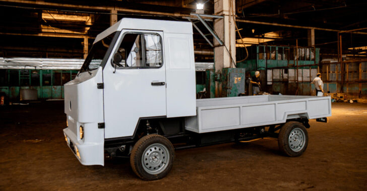 В Киргизии сорвался запуск производства отечественного электрического грузовика Nimble