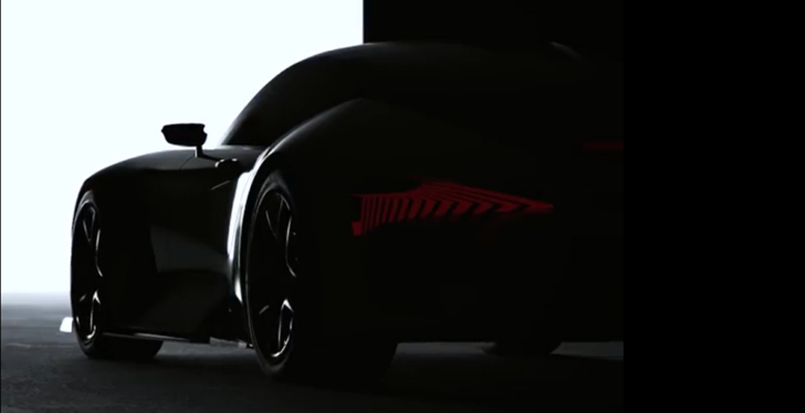 Компания Lexus показала на видео перспективный электрический суперкар Electrified Sport