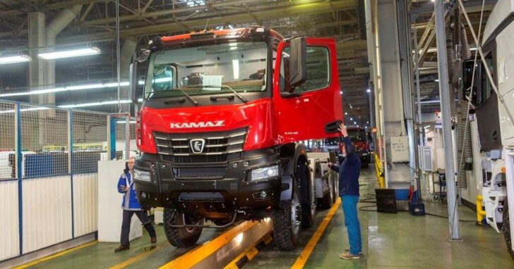 Автозавод КАМАЗ выпустил первую партию самосвалов КамАЗ-65951