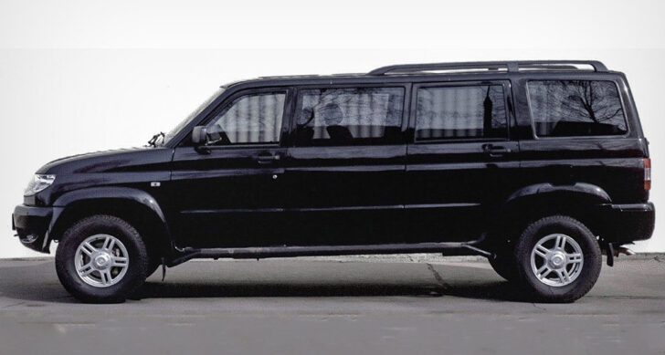 Автозавод УАЗ пополнил свой музей лимузином на базе внедорожника «Патриот»