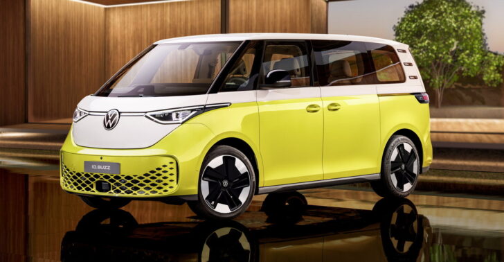 Volkswagen презентовал новый микроавтобус ID. Buzz в пассажирском и коммерческом вариантах