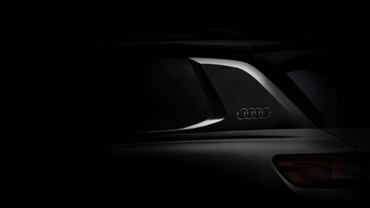 Audi Q6 Teaser. Фото Audi