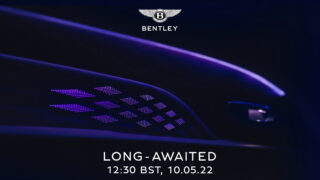 Анонс новой модели Bentley