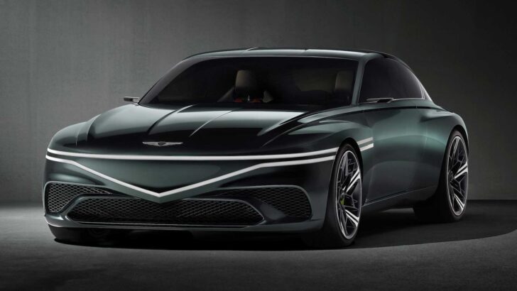 Genesis представил в Нью-Йорке новый электрический концепт Genesis X Speedium Coupe