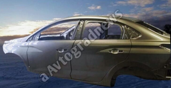 Появилось фото кузова новой модели LADA: эксклюзив инсайдеров из Тольятти