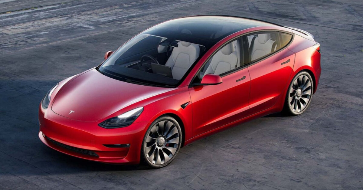 Новая Tesla model 3