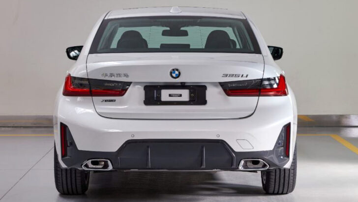 Обновленная BMW 3-Series. Фото autohome.com.cn