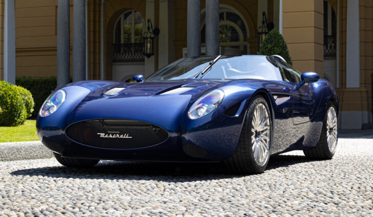 Ателье Zagato представило открытое купе Mostro Barchetta с мотором Maserati