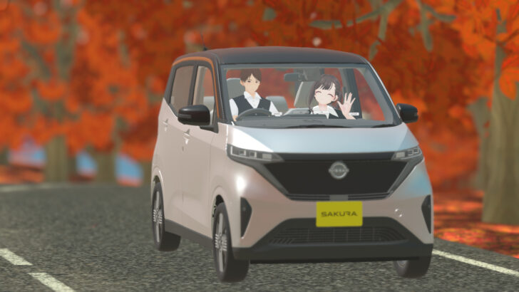 Nissan Sakura в метавселенной