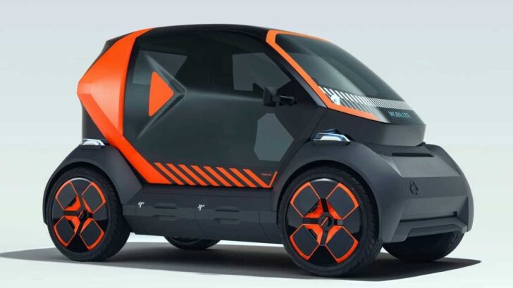 Компания Renault запатентовала в России компактный электромобиль Mobilize DUO
