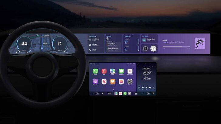 Apple представила автомобильное приложение CarPlay нового поколения