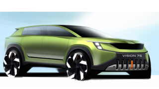 Skoda Vision 7S Teaser