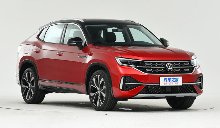 Volkswagen обновил «кроссоверное» семейство Tayron в Китае