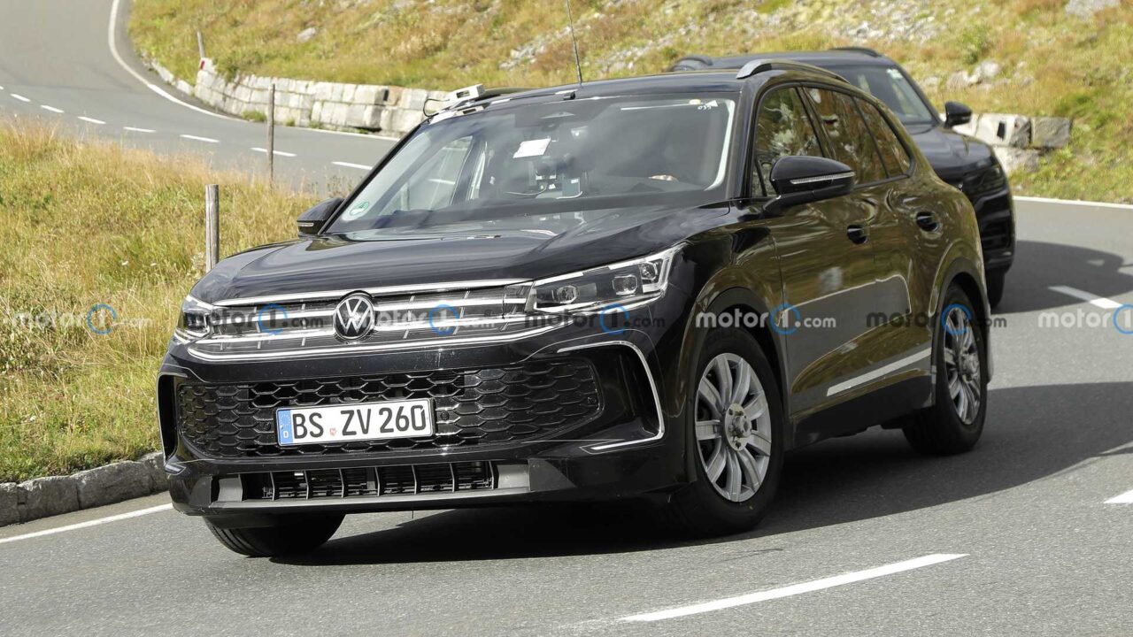 Volkswagen Tiguan третьего поколения в камуфляже замечен на дорогах —  Автоновости дня