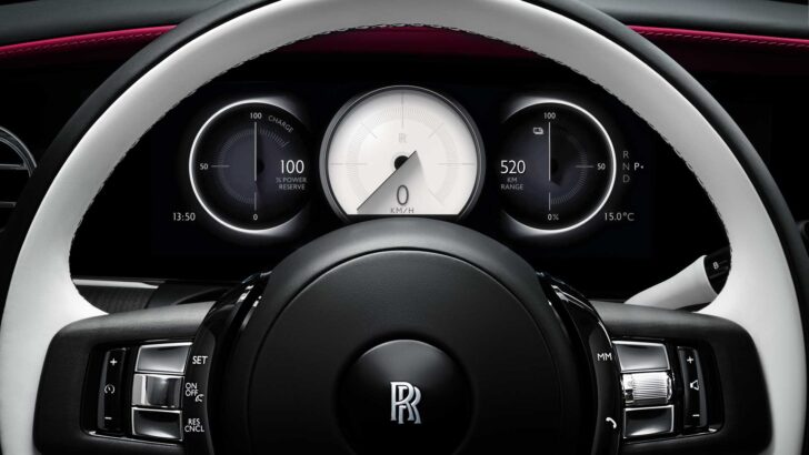 Интерьер Rolls-Royce Spectre