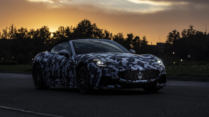 Maserati вывела на тесты новый кабриолет GranCabrio