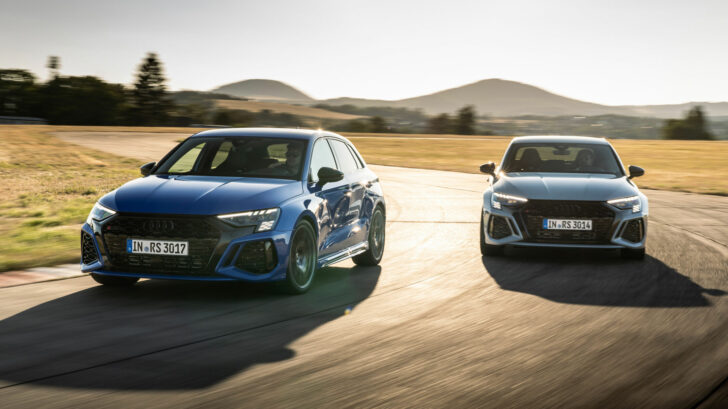 Audi представила лимитированный 407-сильный хэтчбек Audi RS 3 Performance Edition