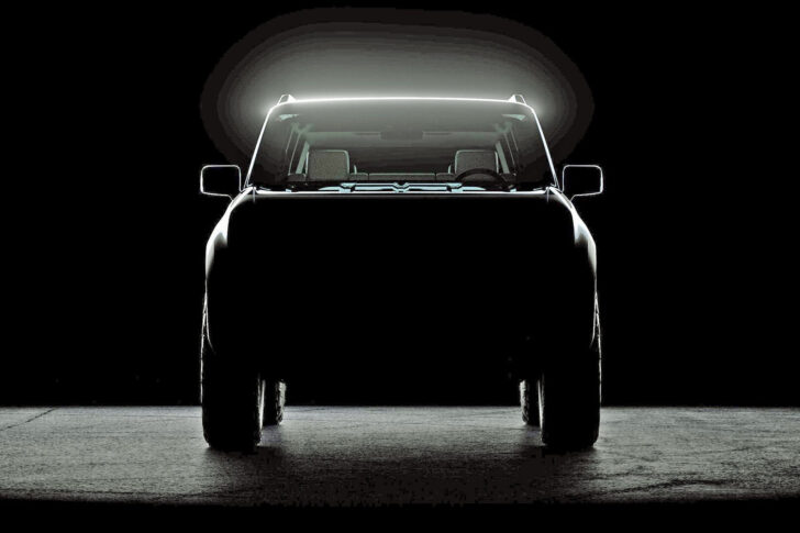 Volkswagen показал новое фото электрического внедорожника Scout