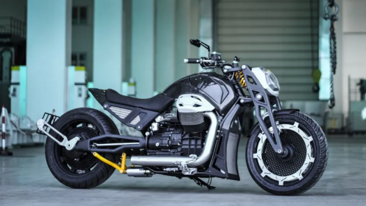 В России продается предсерийная модель мотоцикла «Мономах» за 6 млн рублей