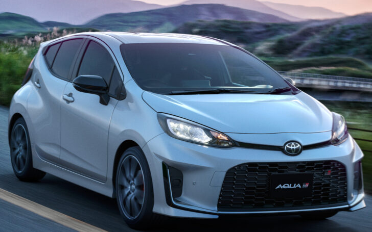 Новая Toyota Aqua получила спортивную модификацию