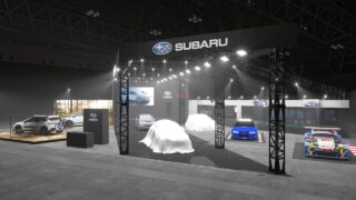 Стенд Subaru на Токийском автосалоне