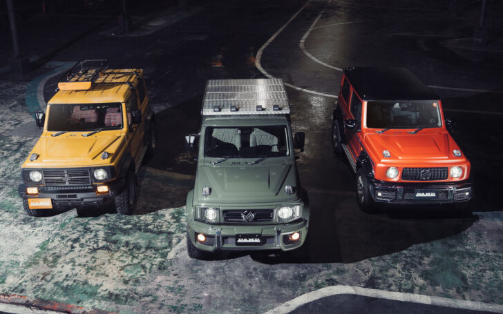 Тюнинг-ателье DAMD представило три варианта доработок для внедорожника Suzuki Jimny