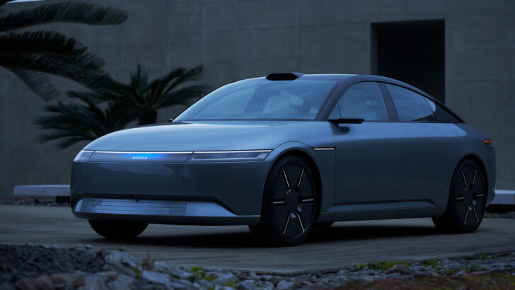 Компании Sony и Honda представили прототип первого совместного электромобиля Afeela