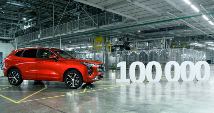 На российском заводе Haval выпустили 100-тысячный автомобиль