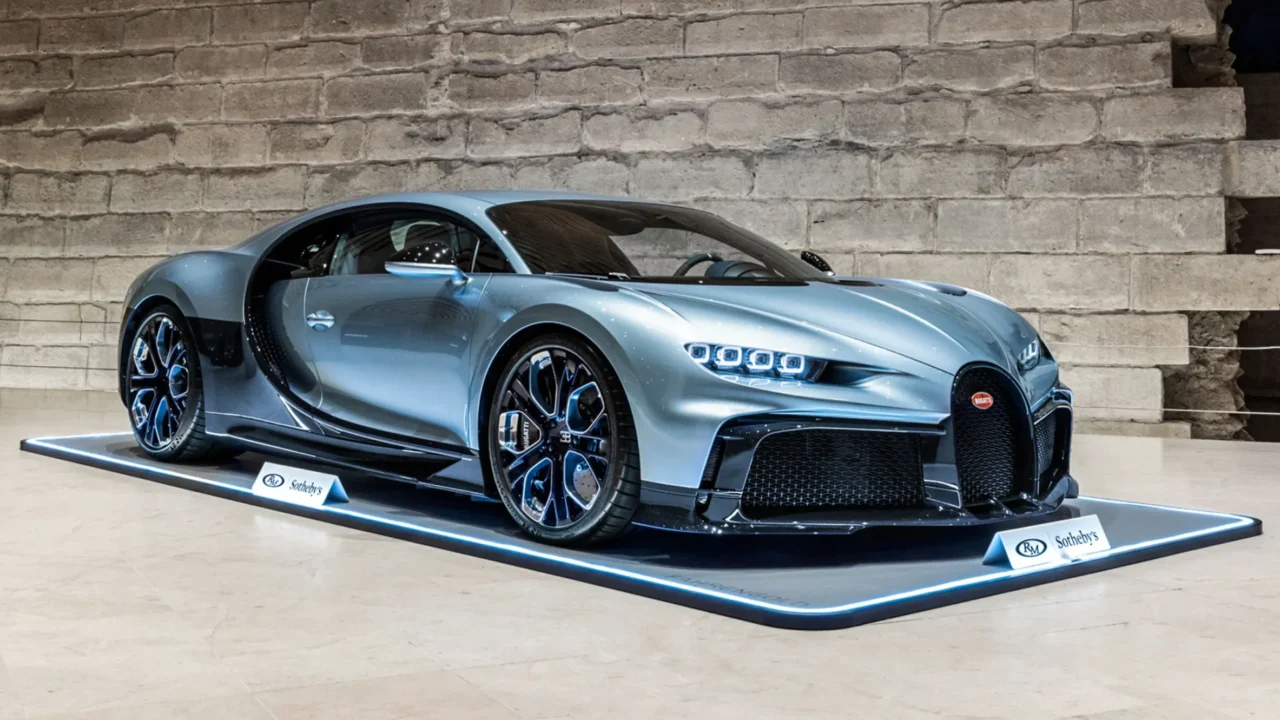 Bugatti продала единственный в своем роде Chiron Profilée на аукционе за  рекордную сумму — Автоновости дня