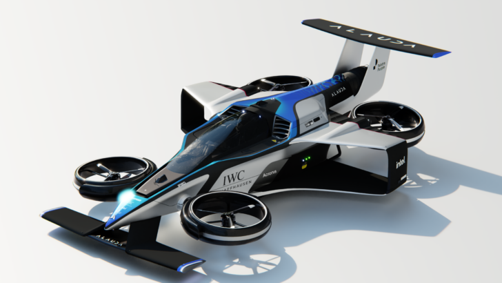 В Австралии представили летающий гоночный автомобиль с водородным двигателем