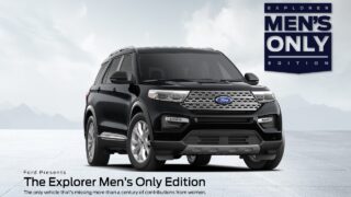 The Ford Explorer Men's Only Edition