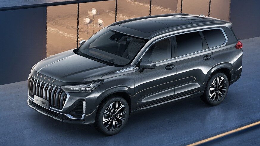 Представлен обновленный Exeed VX с «гиперэкраном» от Mercedes-Benz ...