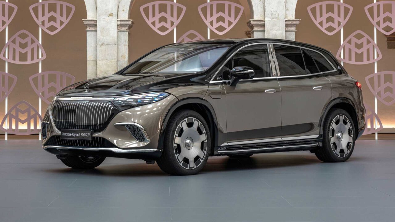 Первый электрический кроссовер Maybach представлен официально — Автоновости  дня